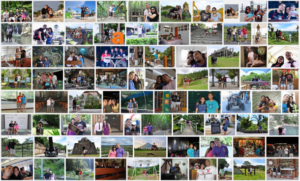 Composite Travel Pics of Mark & Lisa