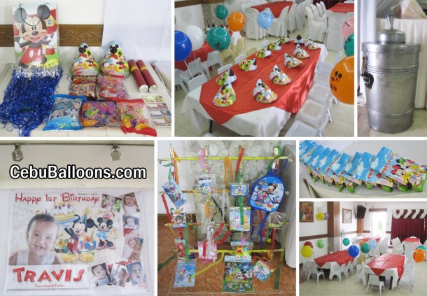 Mickey Mouse Birthday Party Package at Maria Lina