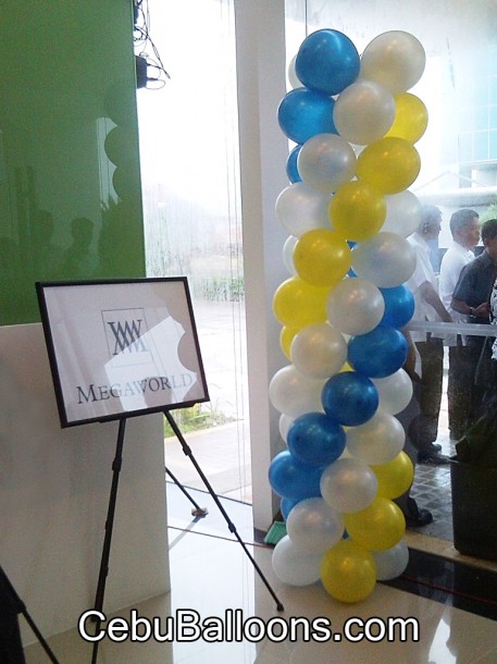 8ft Balloon Pillar for Megaworld