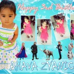 Ahava Zyanicel's 3rd Birthday (Frozen Theme)
