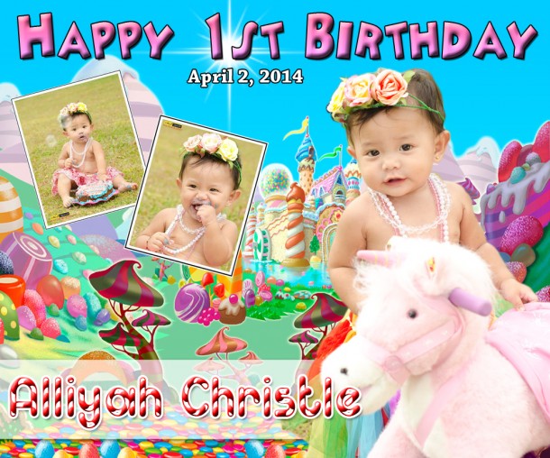 Alliyah Christle's 1st Birthday (Candyland)