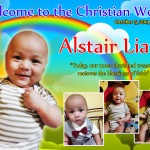 Alstair Liam Christening
