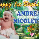 Andrea Nicolette (Fritz Bagiuo) 1st Birthday (Fairyland)
