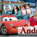 Andrei (Nineria) 1st Birthday (Disney Cars)