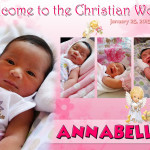 Annabella Christening