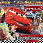 Arcel 1st Birthday (Cars)