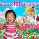 Arya (Osita Talaver) 1st Birthday (Candyland)