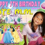 Ate MM's 7th Birthday (Disney Princess)