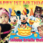 Athena 1st Birthday (Mickey and Friends)