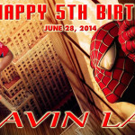 Avin Laz 5th Birthday (Spiderman)