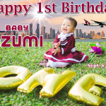 Azumi (Fritzie) 1st Birthday (Qatar Airways)