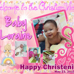 Baby Loraine Christening