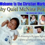 Baby Quiel McNinz Pilapil Christening