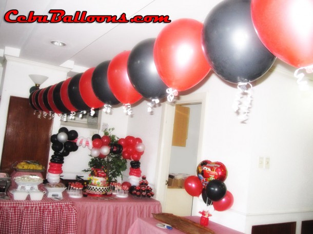 Balloon Decoration (Cars Theme)