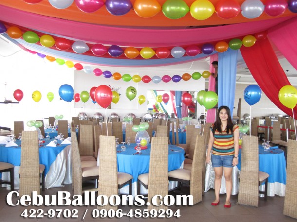 Balloon Decoration at Margarita's Family Cuisine