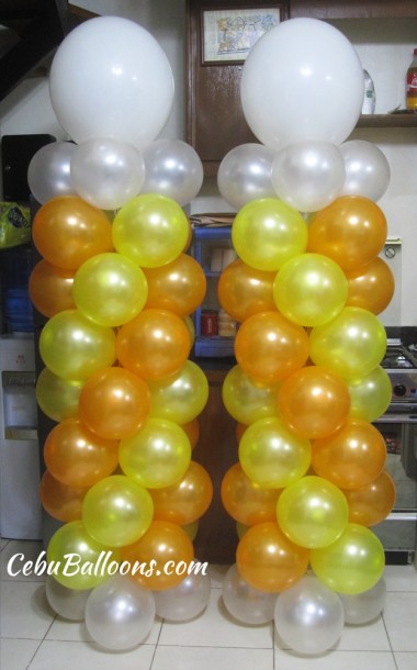 Balloon Pillars for Cebu Pacific Airlines