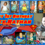 Brex Nathan 1st Birthday (Superman)
