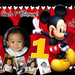 Cael Turns 1 (Mickey Mouse)