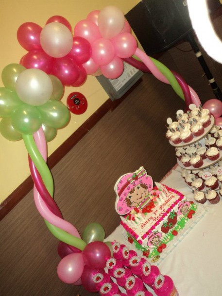 Cake Arch Flowers