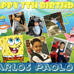 Carlos Paolo at 7 (Spongebob)