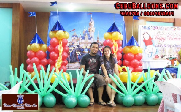 Castle Theme Balloons at Casino Espanol