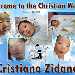 Cristiano Zidane Christening