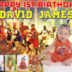 David James Turns 1 (Basketball)