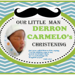 Derron Carmelo V2 Christening (Little Man)