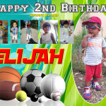 Elijah 2nd Birthday (Ball)