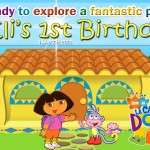 Eli's 1st Birthday (Dora Theme)