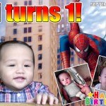 Eli's Spiderman Birthday Tarp