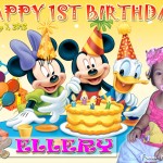 Ellery's 1st Birthday (Mickey and Friends)
