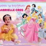 Gabrielle Cres 1st Birthday (Disney Princess)