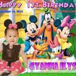 Gyanna Ilyse's 1st Birthday (Mickey & Friends)