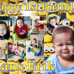 Hans Erik 1st Birthday (Despicable Me 2)