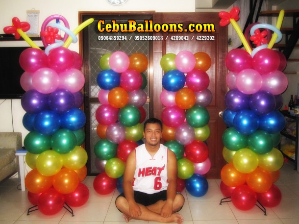 Hawaiian Balloon Column Design