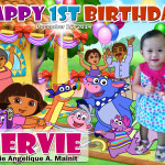 Hervie (Archua) 1st Birthday (Dora the Explorer)