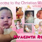 Hyacinth Rose's Christening