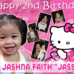 Jashna Faith's Hello Kitty Tarpaulin Layout