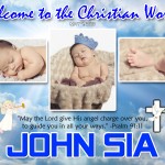 John Sia's Christening Tarp Design