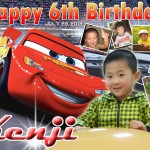 Kenji's 6th Birthday Tarp (Cars Theme)