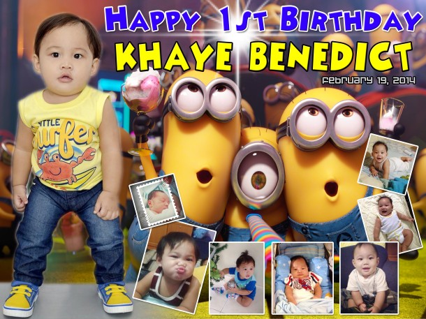 Khaye Benedict's Minions Tarpaulin