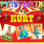 Kurt's 1st Birthday (Circus Theme)