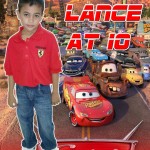 Lance's 10 Birthday - Cars Tarp