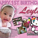 Leyla’s 1st Birthday (Hello Kitty Design)