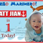 Matt Jian's Sailor Theme Birthday Tarp