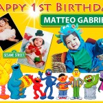 Matteo Gabriel's 1st Birthday (Sesame Street)