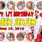 Moreen Jensen’s 1st Birthday (Minnie Mouse)