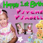 Psyche Ysabella 1st Birthday (Tinkerbell)