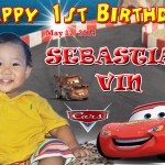 Sebastian Vin's 1st Birthday (Cars)